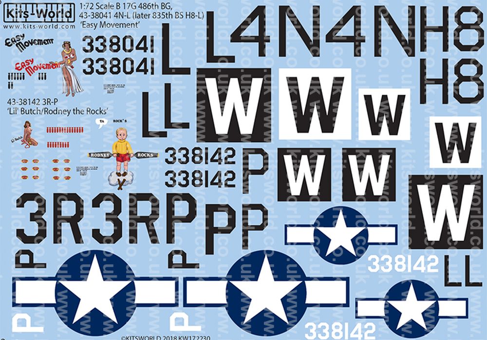 1/72 WW.II ꥫB-17G ե饤󥰥եȥ쥹ǥ륻å 4 - ɥĤ