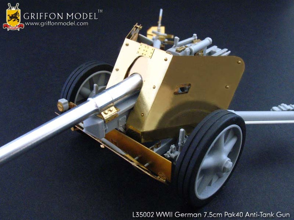 եǥ 1/35 WW II ɥķ 7.5cm Pak40 ˤ ǥơ륢åץѡ - ɥĤ