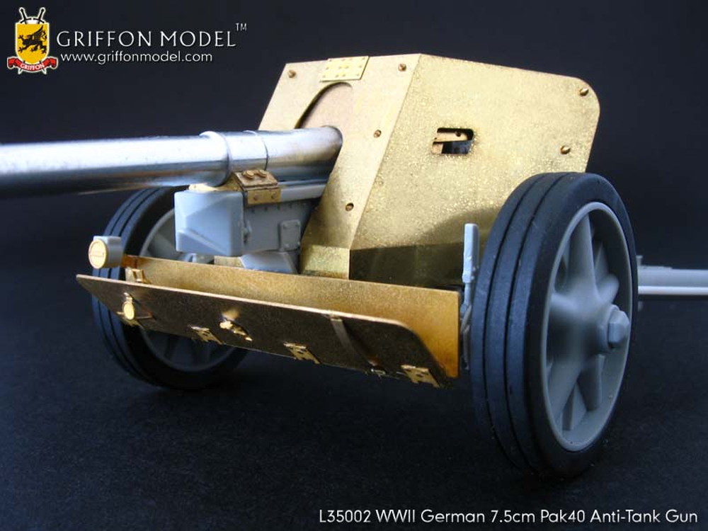 եǥ 1/35 WW II ɥķ 7.5cm Pak40 ˤ ǥơ륢åץѡ - ɥĤ