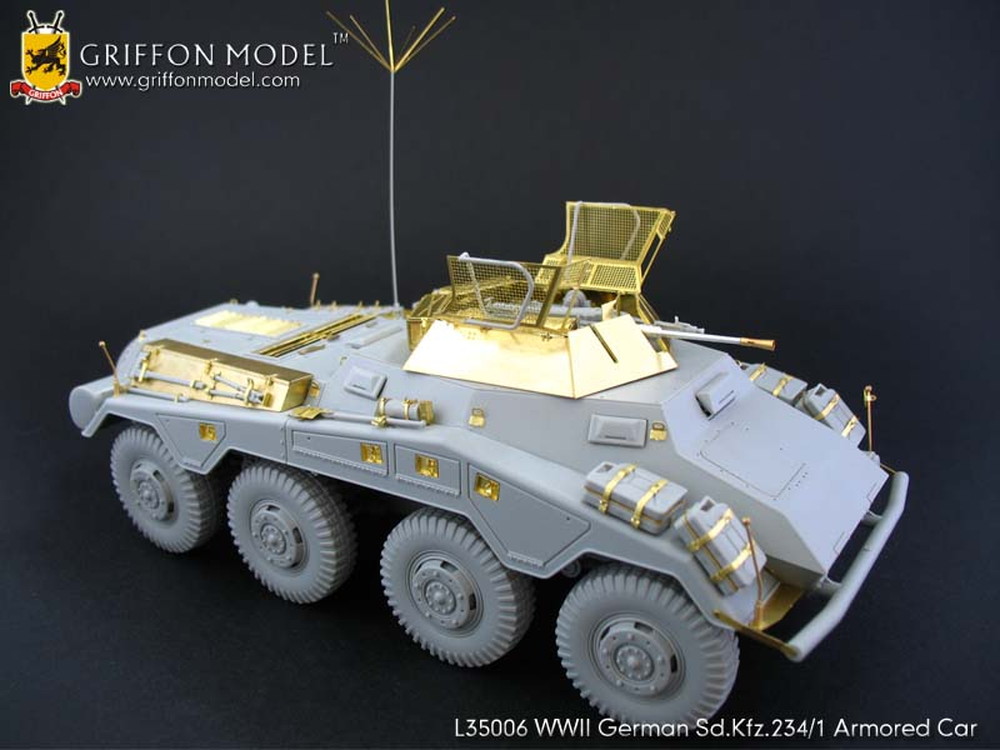 եǥ1/35 WW II ɥķSd.kfz.234/18ؽ廡2cmˤܷѥǥơ륢åץѡ - ɥĤ