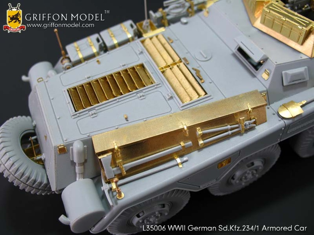 եǥ1/35 WW II ɥķSd.kfz.234/18ؽ廡2cmˤܷѥǥơ륢åץѡ - ɥĤ