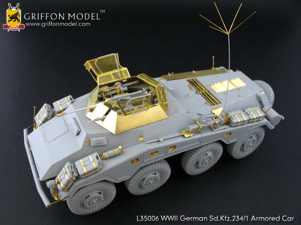 եǥ1/35 WW II ɥķSd.kfz.234/18ؽ廡2cmˤܷѥǥơ륢åץѡ - ɥĤ