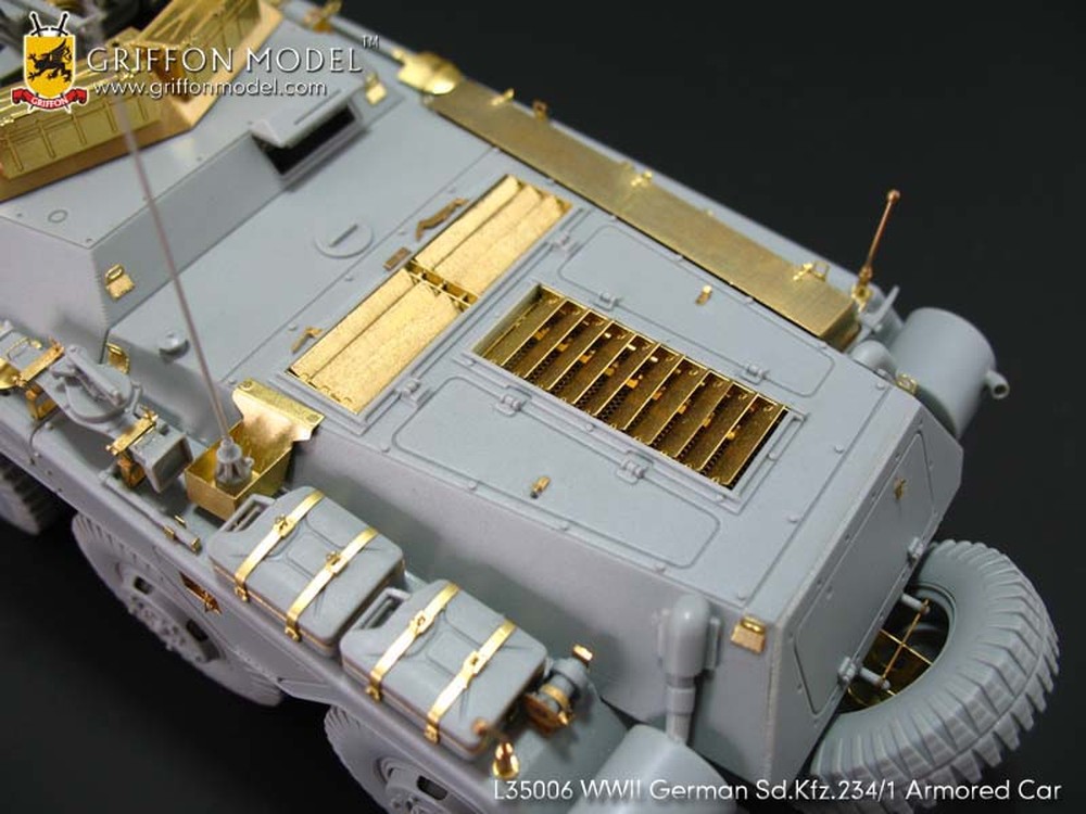 1/35 WW II ɥķSd.kfz.234/18ؽ廡2cmˤܷѥǥơ åץѡġʶ°ˤ° - ɥĤ