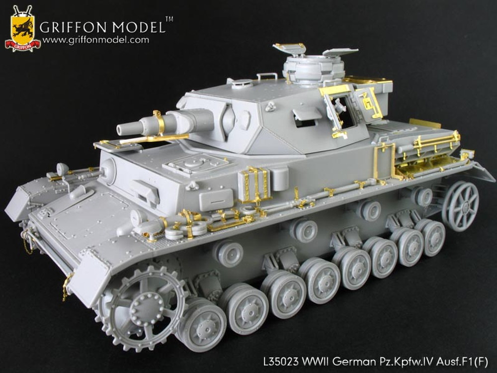 グリフォンモデル 1/35 WW.II ドイツ軍 IV号戦車 Ausf.F1(F)用 