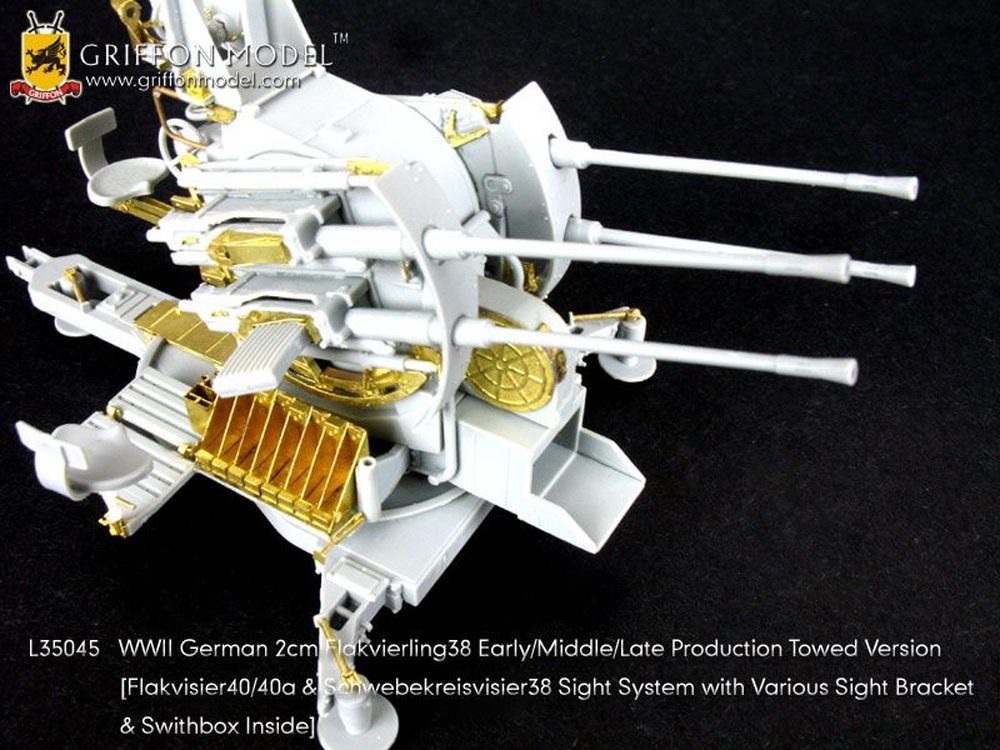 եǥ 1/35 WW.II ɥķ 2cm FLAK38 4Ϣжˤѥå󥰥ѡ