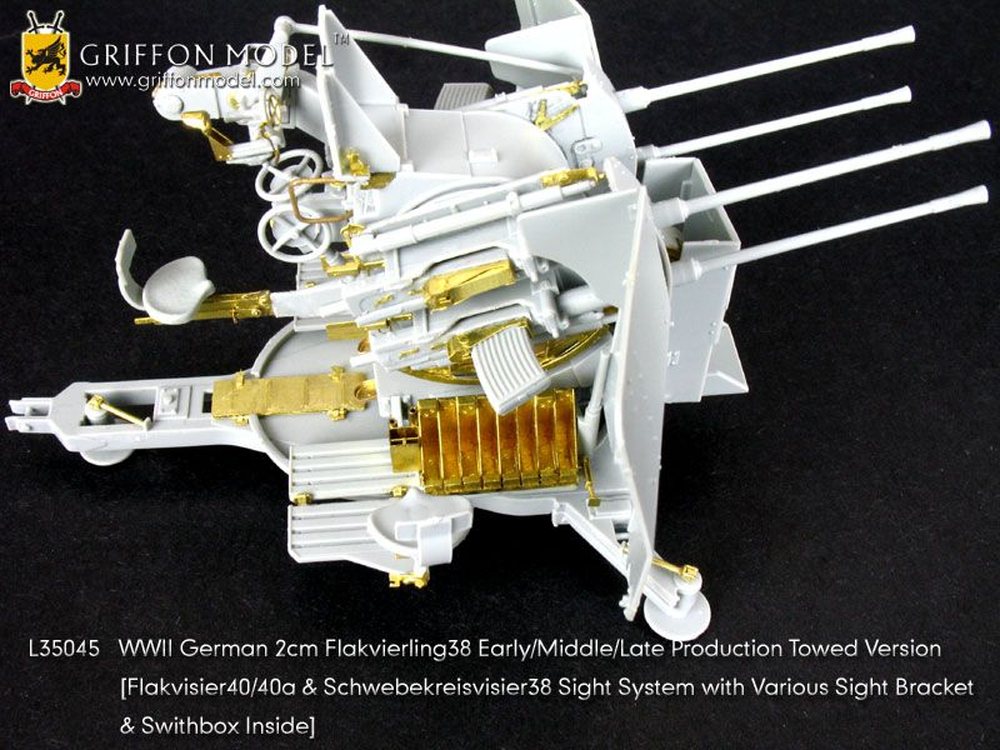 եǥ 1/35 WW.II ɥķ 2cm FLAK38 4Ϣжˤѥå󥰥ѡ - ɥĤ