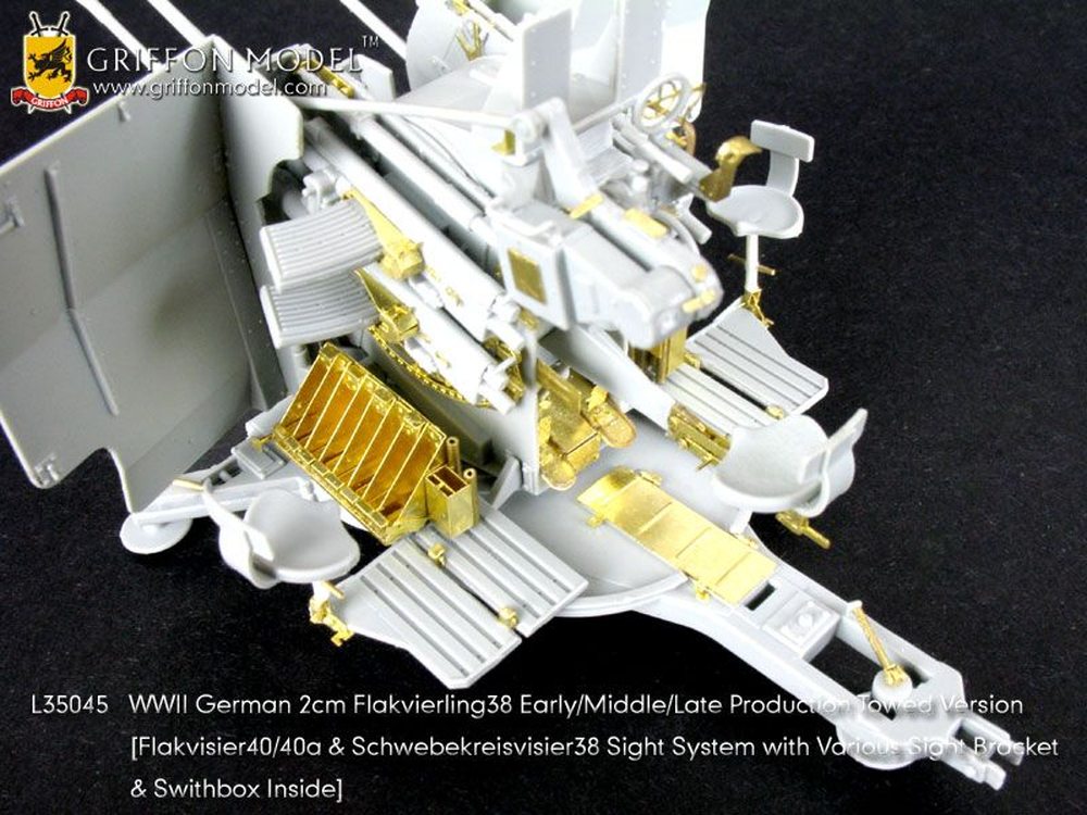եǥ 1/35 WW.II ɥķ 2cm FLAK38 4Ϣжˤѥå󥰥ѡ