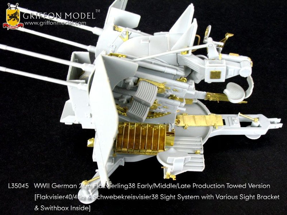 եǥ 1/35 WW.II ɥķ 2cm FLAK38 4Ϣжˤѥå󥰥ѡ