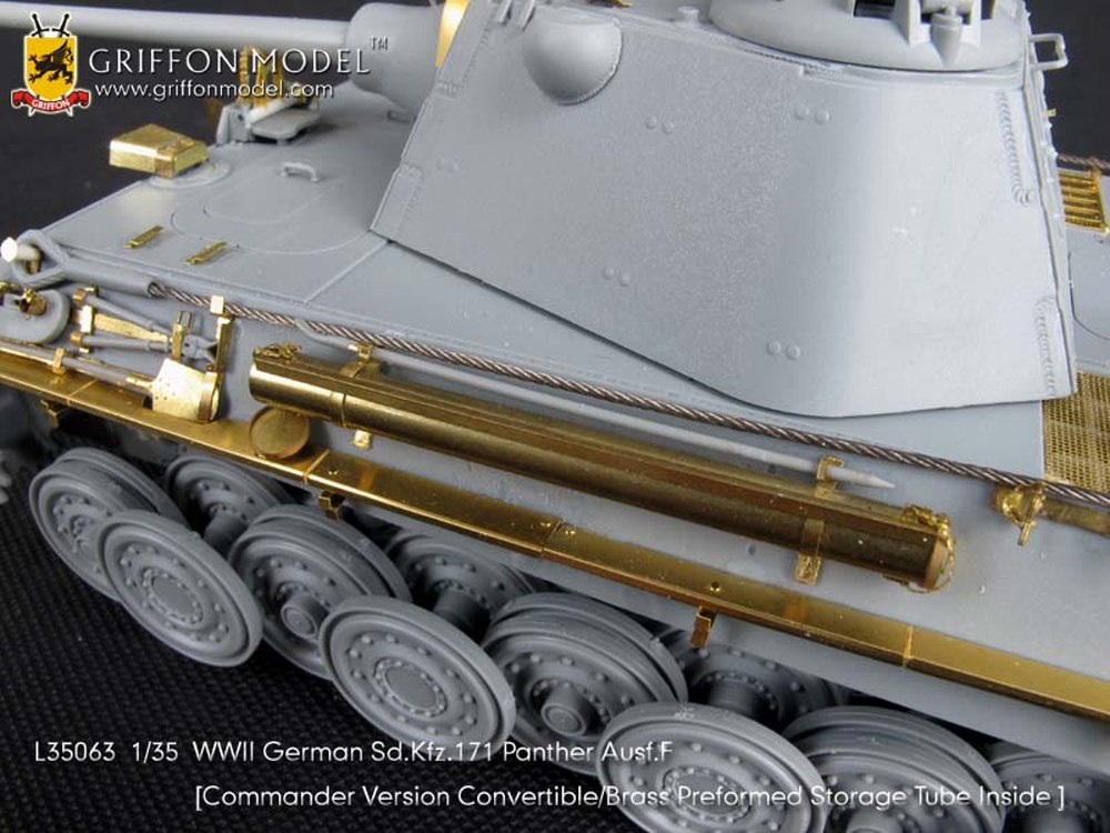 グリフォンモデル 1/35 WW.II ドイツ軍 パンターF型用エッチングパーツ - ウインドウを閉じる