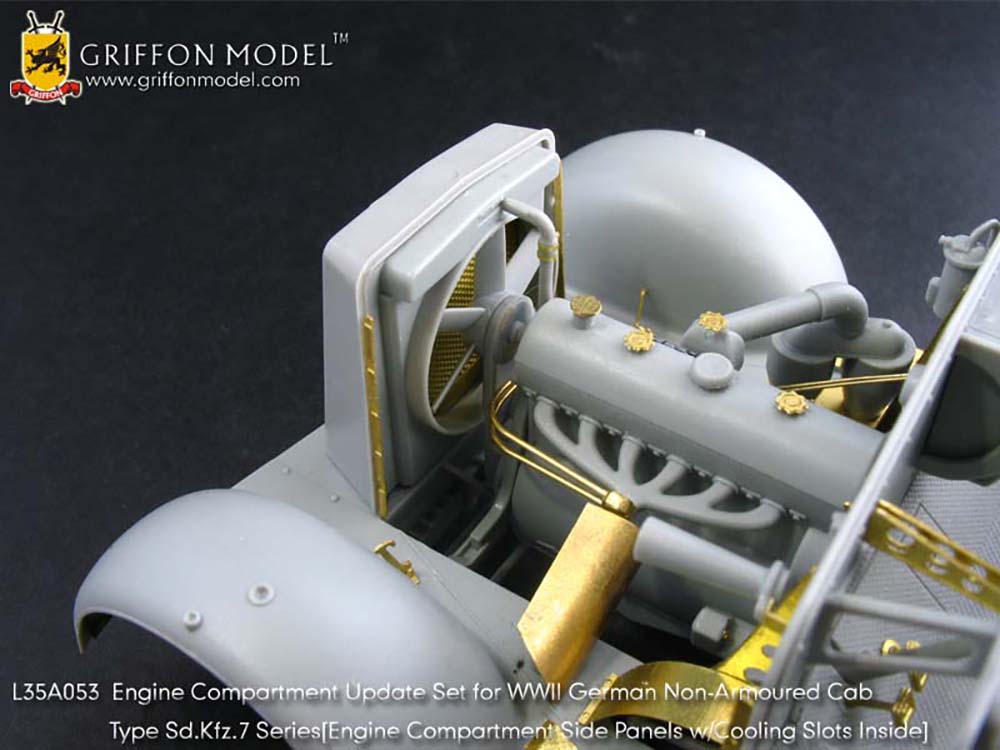 1/35 WW.II ɥķ Sd.Kfz.7 8ȥϡեȥå & 88mm ˤ FlaK36/37 ǥơ륢 - ɥĤ