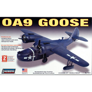 LINDBERG 1/48 OA-9 Goose