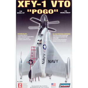 LINDBERG 1/48 Convair XFY-1 VTO "Pogo"