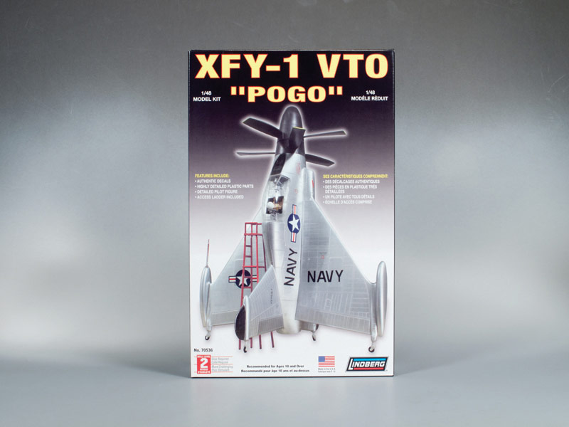 LINDBERG 1/48 Convair XFY-1 VTO "Pogo"