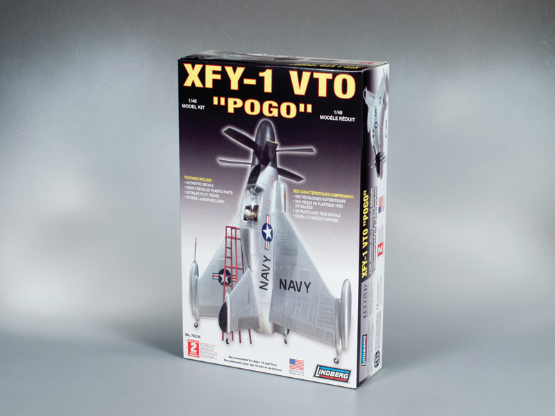 LINDBERG 1/48 Convair XFY-1 VTO "Pogo"