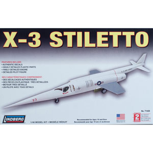 LINDBERG 1/48X-3 Stiletto