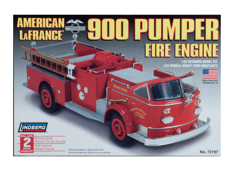 LINDBERG 1/32LaFrance 900 Series Pumper