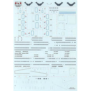 PLATZ 1/200 747 Window&Detail Decal