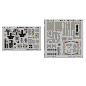 PLATZ 1/72 JASDF T-2 interior part1/part2