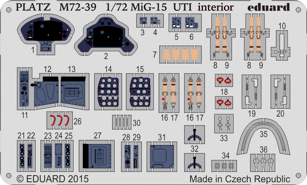 ץå 1/72 MiG-15 UTI(ʣ·) å󥰥ѡġѡ - ɥĤ