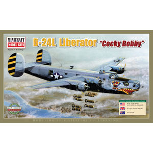 ߥ˥ե 1/72 B-24L ٥졼 Cocky Bobby