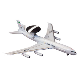 �ߥ˥���ե� 1/144 ����ꥫ������E-3A ����ȥ꡼ AWACS��