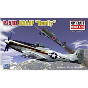 ߥ˥ե 1/144 ΦҶ P-51D ॹ ɥСե饤