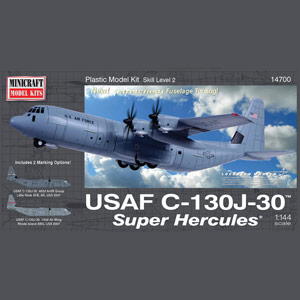 ミニクラフト 1/144 アメリカ空軍 C-130J-30 スーパーハーキュリーズ