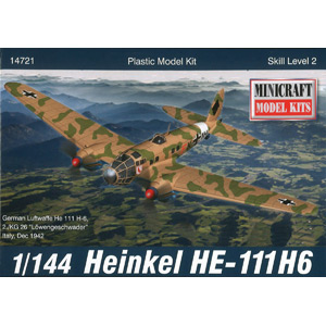 ミニクラフト 1/144 ドイツ空軍 ハインケル HE-111
