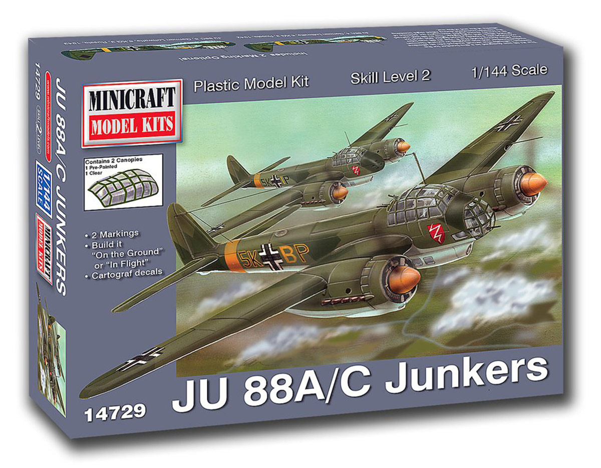 ߥ˥ե 1/144 WW.II ɥķ 󥫡 JU-88A/C - ɥĤ