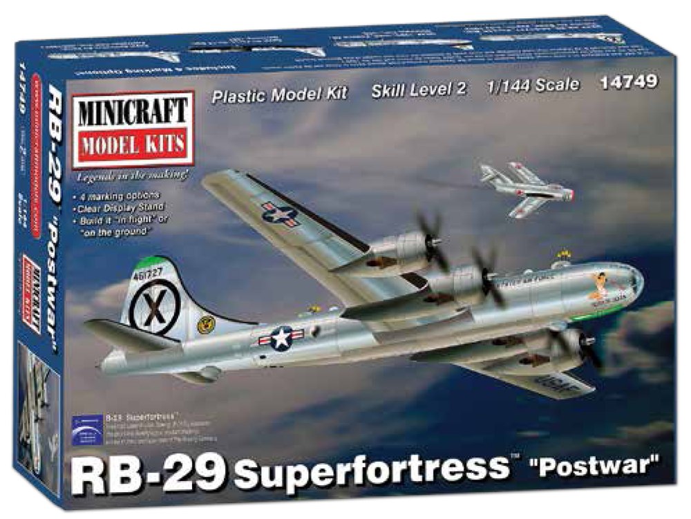 ミニクラフト 1/144 アメリカ軍 B-29A/B スーパーフォートレス "POST WAR"