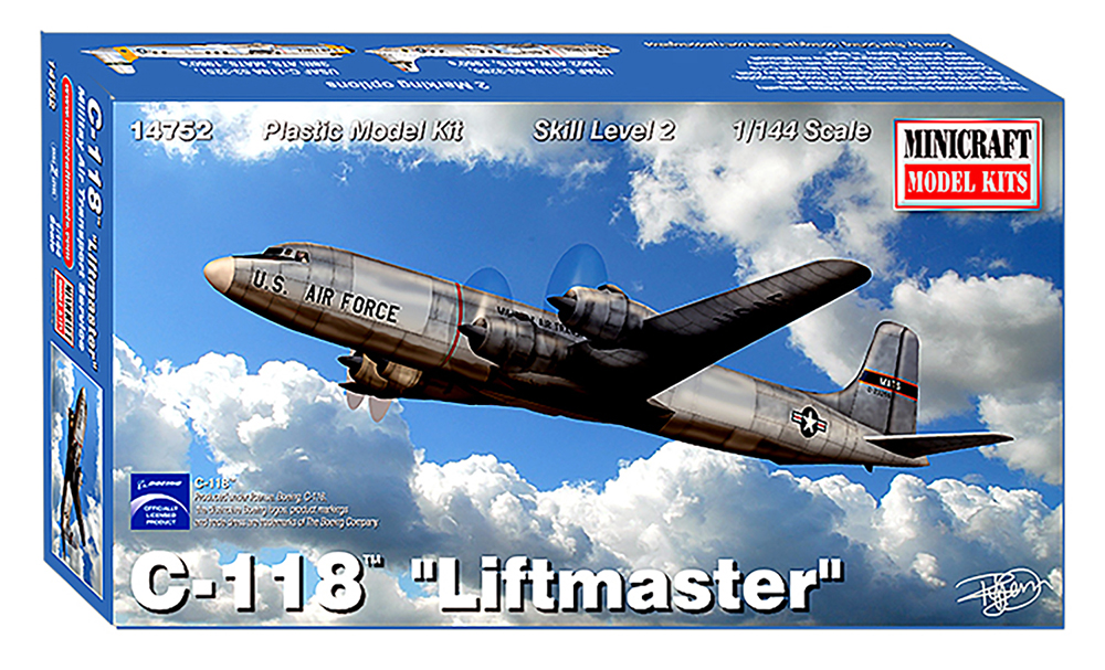 ミニクラフト 1/144 アメリカ空軍 C-118 "リフトマスター"