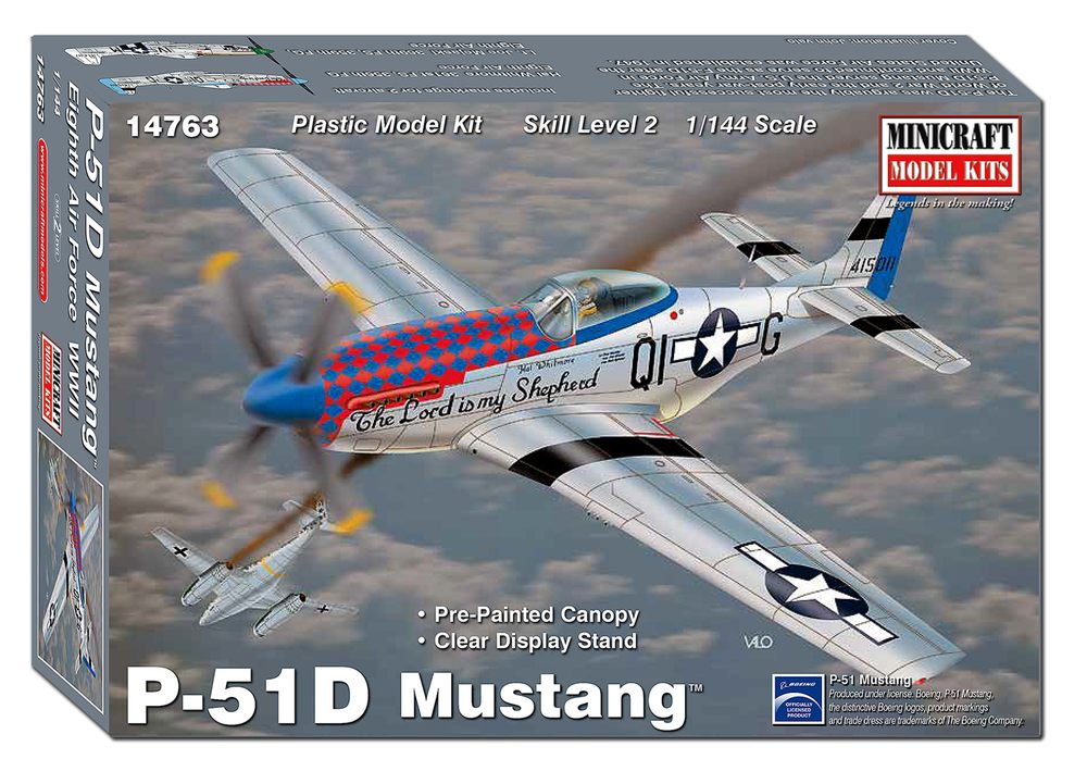 1/144 アメリカ軍 P-51D/F-51D マスタング - ウインドウを閉じる