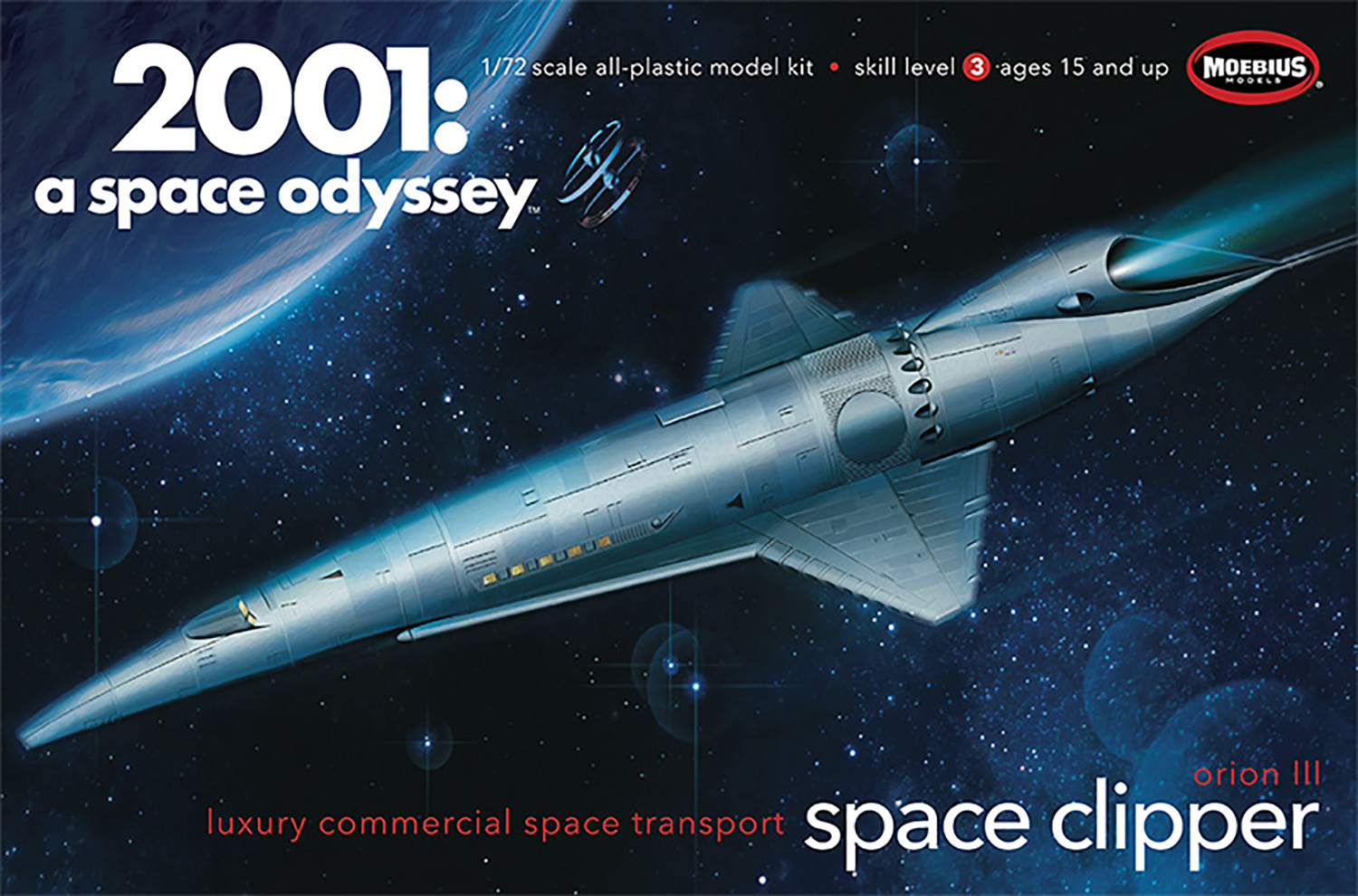 2001年宇宙の旅 1/72 オリオン号 スペースクリッパー