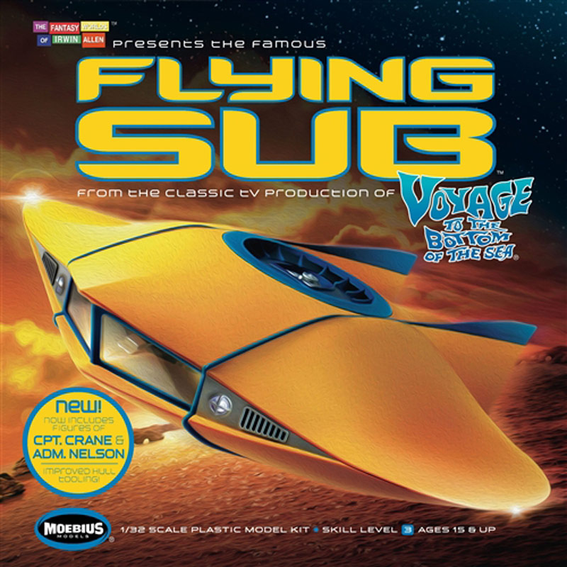 MOEBIUS 1/32 The Flying Sub