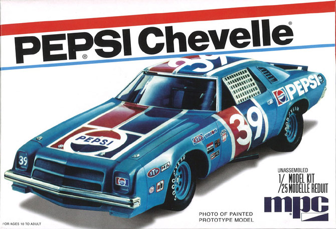 AMT 1/25 Pepsi 1975 Chevy Chevelle Stock Car