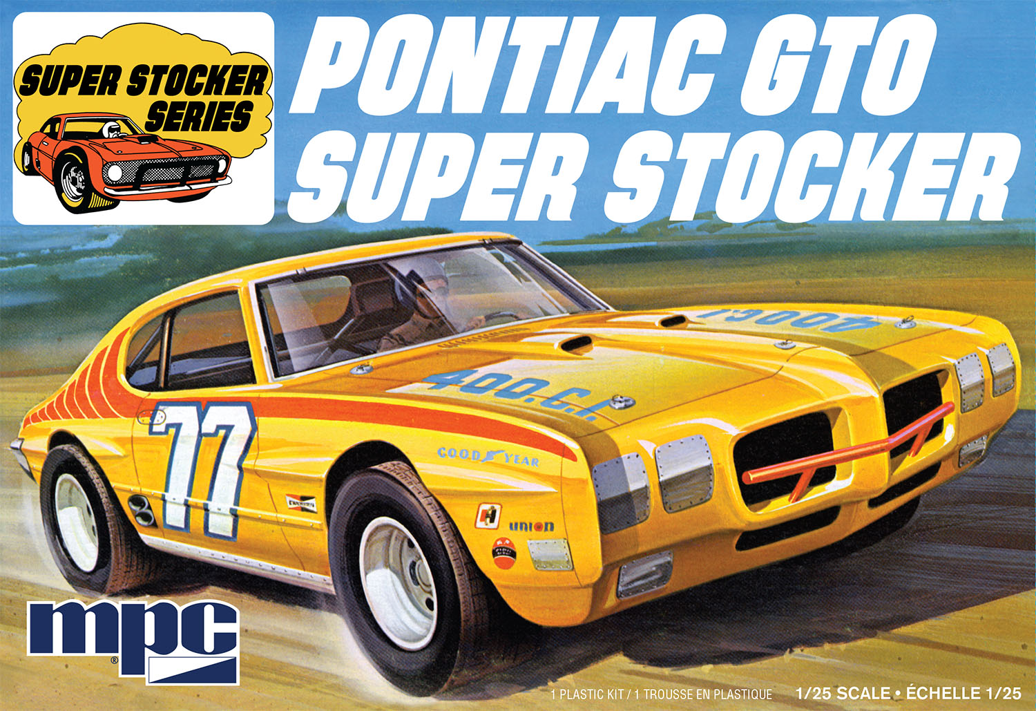 MPC 1/25 ポンティアックGTO スーパーストックカー 1970 - ウインドウを閉じる