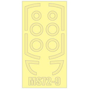 PLATZ Mask Sheet for 1/72 JASDF JET TRAINER T-1