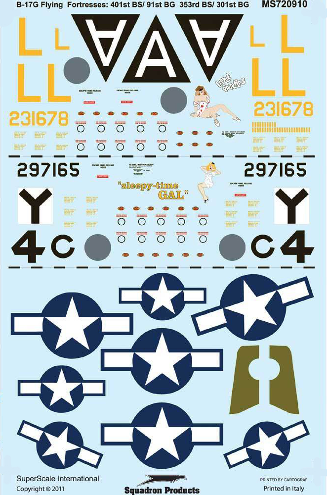 ѡ 1/72 WW.II ꥫ B-17G ե饤󥰥եȥ쥹 353&401 - ɥĤ