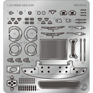 1/24 졼󥰥꡼ BMW 320i E46 2004 ETCC ɥ˥ȥ ʡѥǥơ륢åץѡ