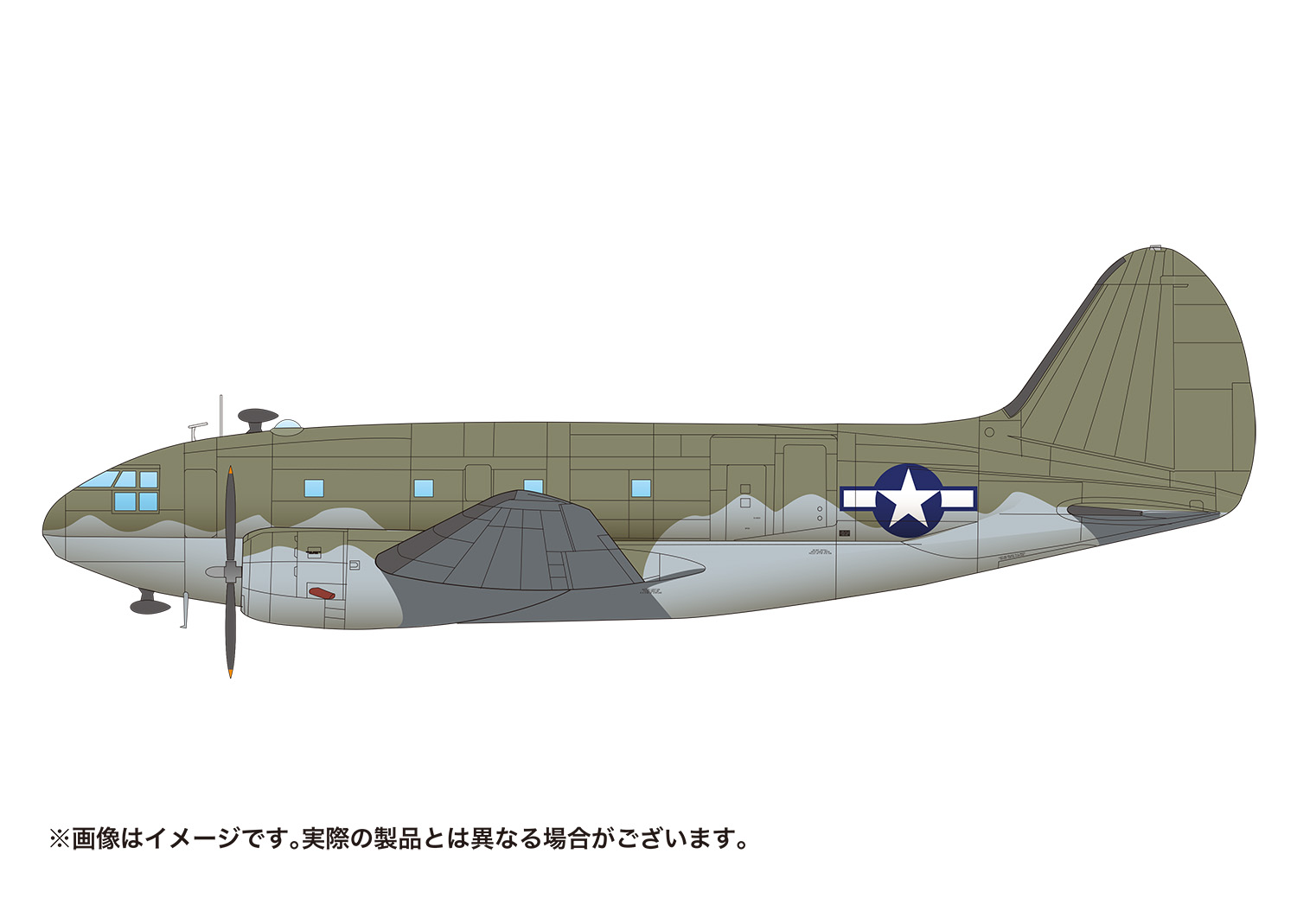 ץå 1/144 WW.II ꥫΦ ͢ C-46D ޥ USAAF"