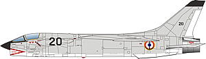 PLATZ 1/144 French Navy F-8E(FN) Crusader "Clemenceau/Foch"