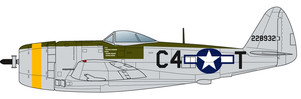 ץå 1/144 ꥫ P-47D ܥ "Х֥ȥå" (2å) - ɥĤ
