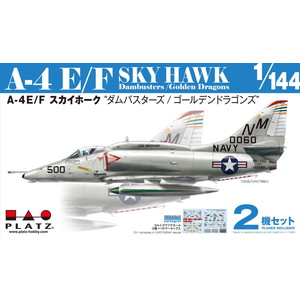 PLATZ 1/144 A-4E/F SKY HAWK Dambusters/Golden Dragons (2 kits