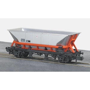 Nゲージ イギリス2軸貨車 MGR石炭ホッパー車 (シルバー/オレンジ) 【NR-301】