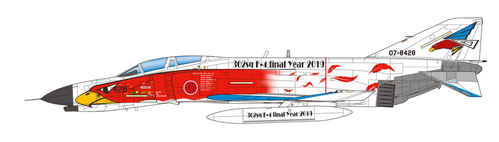 ץå1/144 Ҷ F-4EJ 302 饹ȥեȥ 2019 ʥۥ磻ȥեȥ - ɥĤ