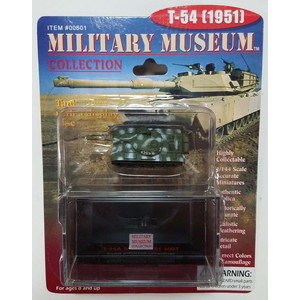 ペガサスホビー ミリタリーミュージアムコレクション 1/144 ソビエト軍 T-54 Mod 1951迷彩塗装 完成品