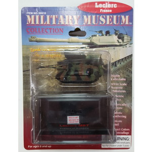 ペガサス ミリタリーミュージアムコレクション 1/144 フランス軍主力戦車 ルクレール （迷彩カラー） 完成品