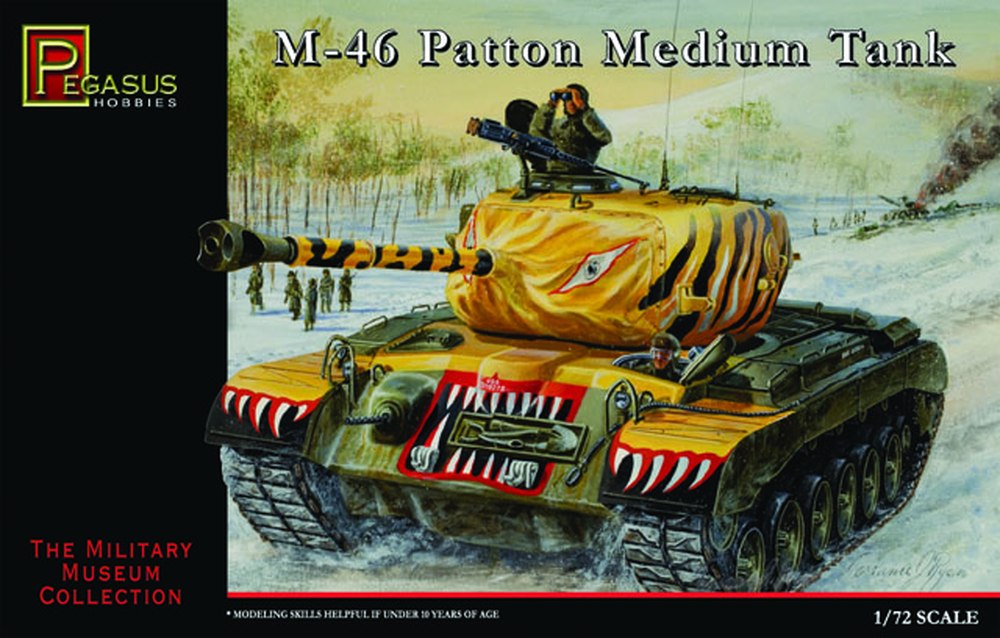 ペガサス 1/72 アメリカ陸軍 中戦車M46パットン - ウインドウを閉じる