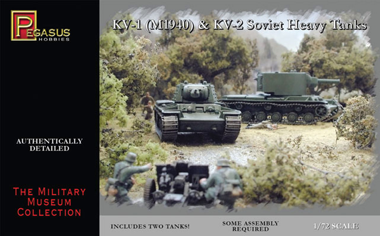 ڥ1/72 WW.II ӥȷ  KV-1&KV-2 å