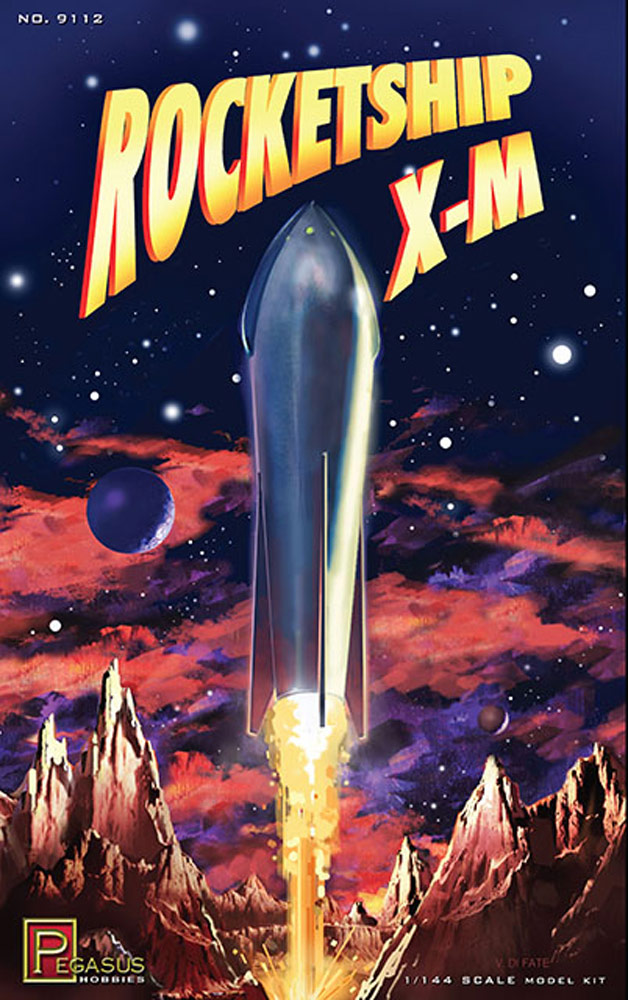 ペガサス　1/144 火星探検 ロケットシップ X-M